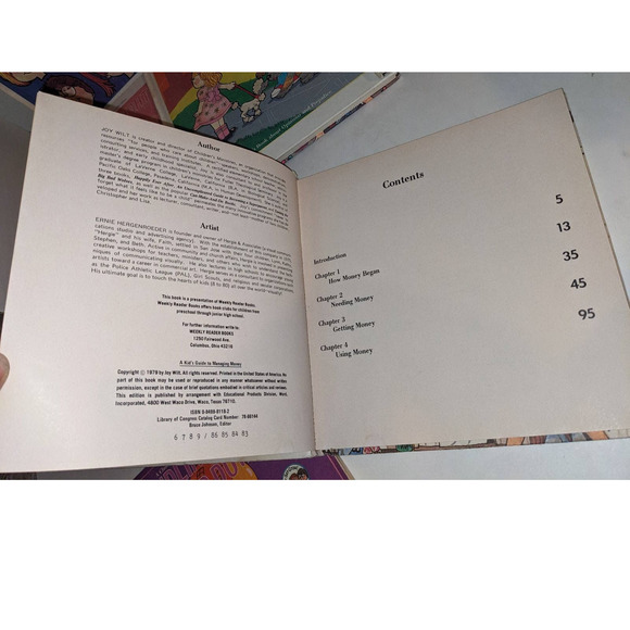 6 Vintage Joy Berry Living Skills Books Children's Emotions Money Guide Be Good - Picture 2 of 8